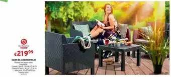 Trafic Salon De Jardin Mathilde offre