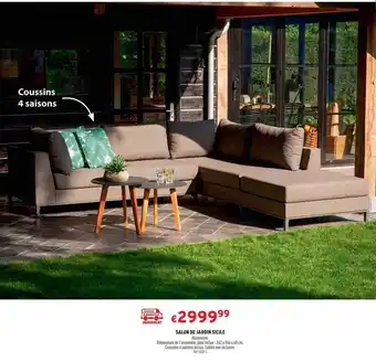 Trafic Salon De Jardin Sicile offre