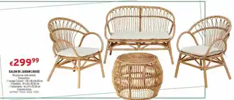 Trafic Salon De Jardin Louise offre
