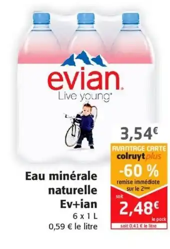 Colruyt Eau Minérale Naturelle offre