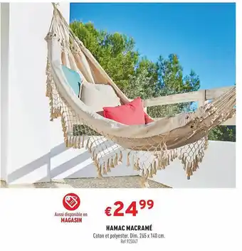 Hamac Macramé