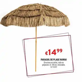 Trafic Parasol De Plage Hawaï offre