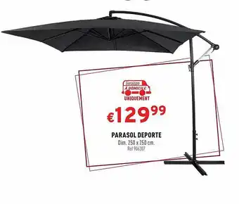 Trafic Parasol Déporté offre
