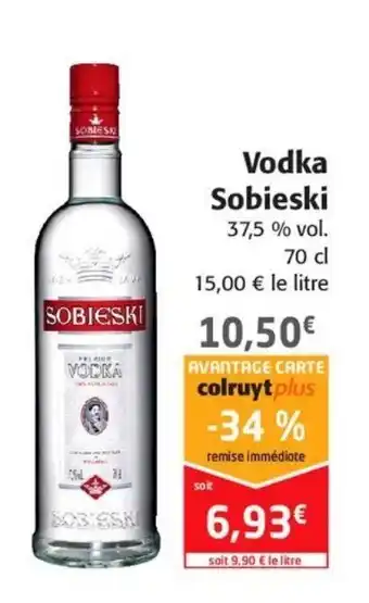 Colruyt Vodka Sobieski offre