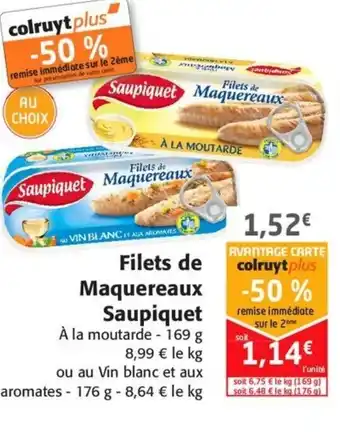 Filets De Maquereaux Saupiquet