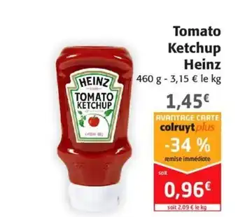 Colruyt Tomato Ketchup Heinz offre