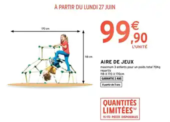 Intermarché Hyper Aire de jeux offre