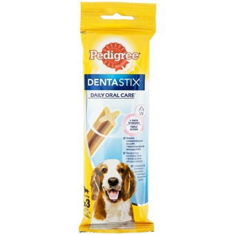 Action Bâtonnets à mâcher pour chien pedigree dentastix offre