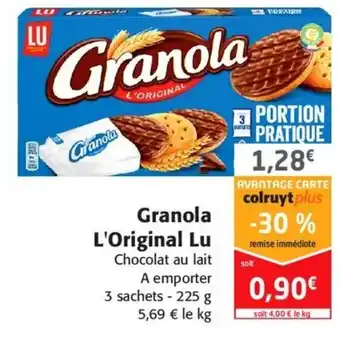 Colruyt Granola L'Original Lu offre