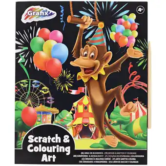 Action Livre à colorier et à gratter grafix offre