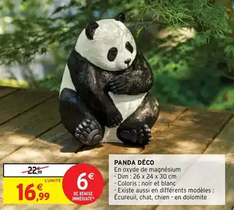 Intermarché Hyper Panda déco offre