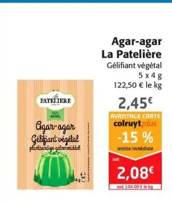 Agar-Agar La Patelière