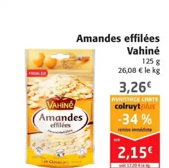 Amandes Effilées Vahiné