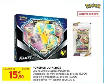 Intermarché Hyper Pokemon juin 2022 offre