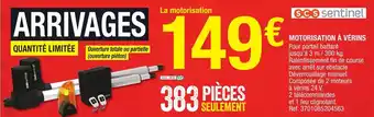 Brico Dépôt SCS SENTINEL motorisation à vérins offre