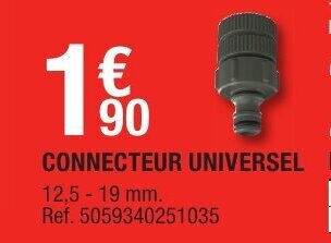 Brico Dépôt Connecteur universel offre