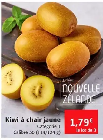 Colruyt Kiwi à chair jaune offre