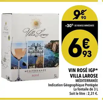 Supeco Vin Rosé IGP offre