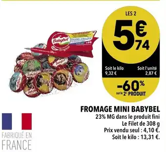 Supeco Fromage mini Babyel offre