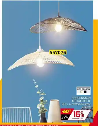 Gifi Suspension Métallique offre