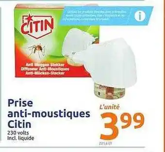 Prise Anti-moustiques Citin
