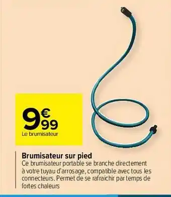 Carrefour Market Brumisateur Sur Pied offre
