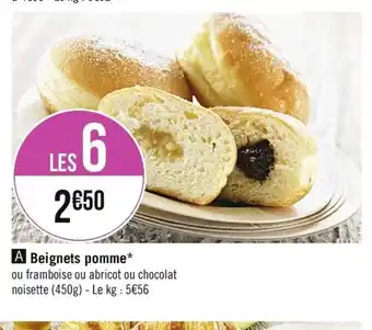 Casino Supermarchés Beignets pomme offre