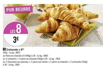 Casino Supermarchés Croissants offre