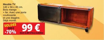 KREABEL Meuble TV offre