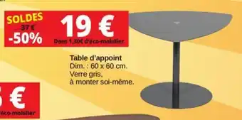 KREABEL Table d'appoint offre