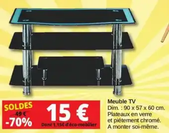 KREABEL Meuble TV offre