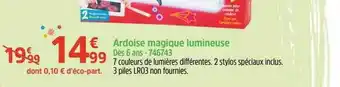 King Jouet Ardoise Magique Lumineuse offre