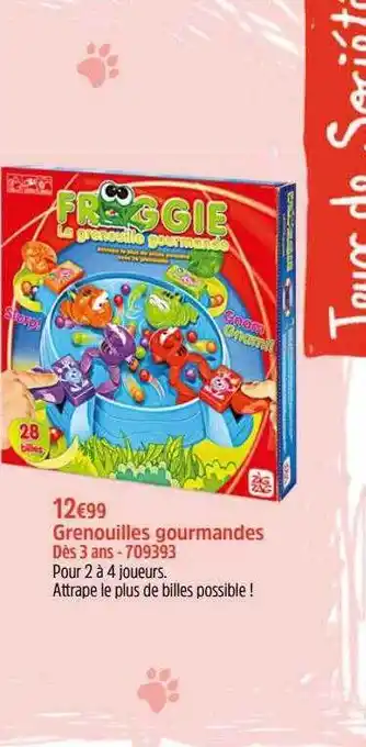 Grenouilles Gourmandes Froggie