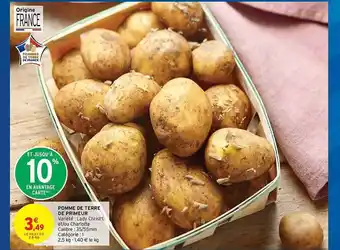 Intermarché Express Pomme De Terre De Primeur offre