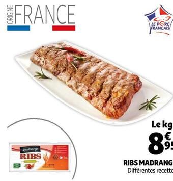 Auchan Madrange ribs offre