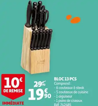 Auchan Bloc 13 pcs offre
