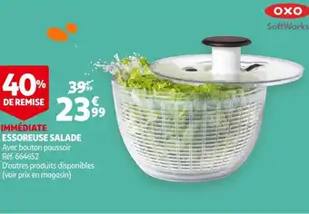 Auchan Oxo essoreuse salade offre