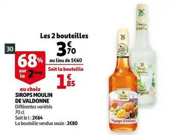 Moulin de valdonne sirops