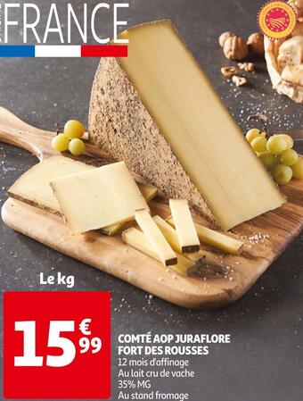 Auchan Comté aop juraflore fort des rousses offre