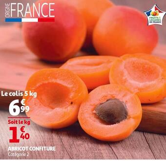 Auchan Abricot confiture offre