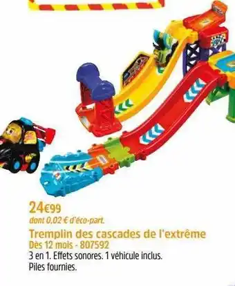 Tremplin Des Cascades De L'extrême