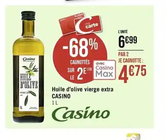 Casino Supermarchés Huile d'olive vierge extra Casino offre