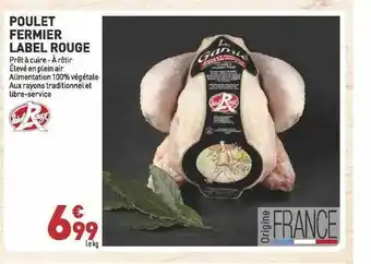 Grand Frais Poulet Fermier Label Rouge offre