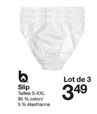 Zeeman Slip offre