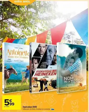 Carrefour Market Opération Dvd offre