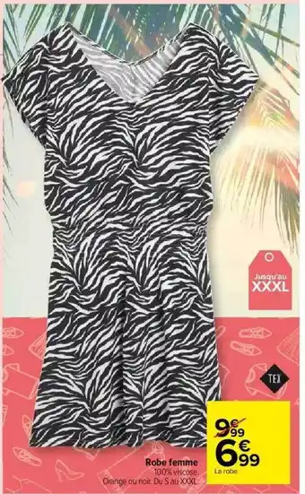 Carrefour Market Robe Femme offre