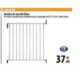Tridôme Barrière De Sécurité éléna offre