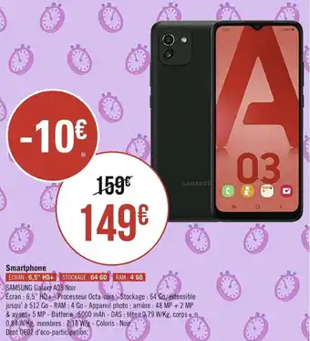 Géant Casino Smartphone offre