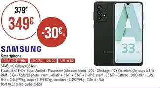 Géant Casino SAMSUNG smartphone offre