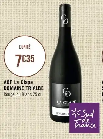 DOMAINE TRIALBE AOP la clape